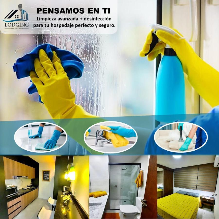 Apto Moderno Con Piscina De Borde Infinito Santa Cruz de La Sierra Kültér fotó